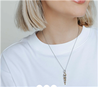 Collana Ti Sento Milano Donna Charming in Argento Zirconia 6845ZY - 6845ZY